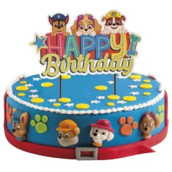 Cake topper Happy Birthday Pat Patrouille