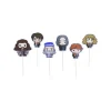 Cake topper personnages Harry Potter (x6)