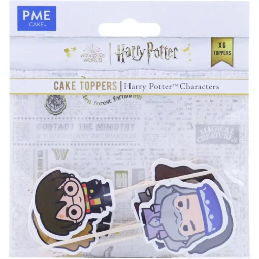 Cake topper personnages Harry Potter (x6)