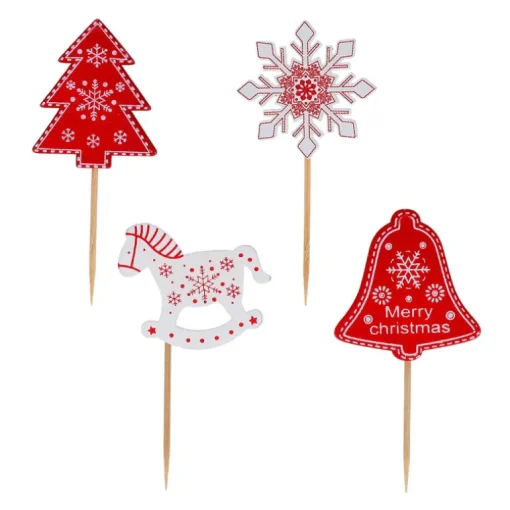 Cake toppers mix de Noël 3