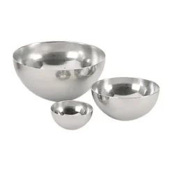 Calotte demi-sphère inox H 5,9 cm Ø 12 cm De Buyer