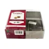 4 carrés à pâtisserie + poussoir H 4 cm