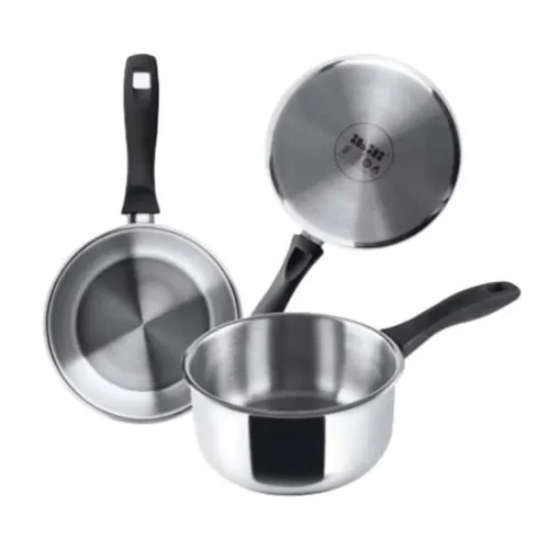 Casserole Acier Inox Argenté