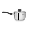 Casserole bain-marie avec couvercle inox 16 cm