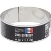 Cercle à entremets inox H 3,5 cm Ø 10 cm