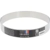 Cercle à entremets inox H 3,5 cm Ø 22 cm