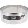 Cercle à pain surprise inox H 9 cm Ø 24 cm