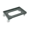 Chariot porte-bacs norme europe 600x400 pour mannes Allibert