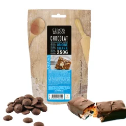 Chocolat au Lait origine Ghana 40,5 % Barry 250 g