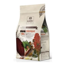 Chocolat de Couverture Noir origine Mexique 66 % 1 Kg