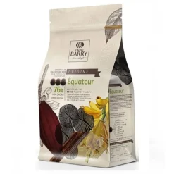 Chocolat de Couverture Noir origine Equateur 76 % 1 Kg