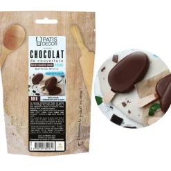 Chocolat noir spécial préparations glacées Patisdécor 250 g