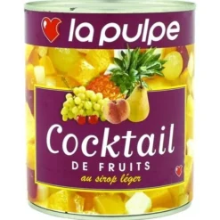 Cocktail de fruits au sirop léger