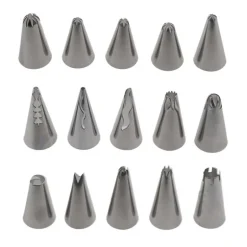 Coffret 52 douilles décors fins inox