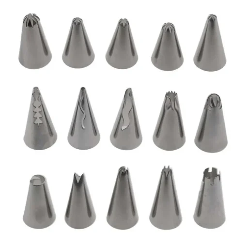Coffret 52 douilles décors fins inox