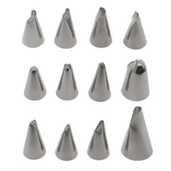 Coffret 52 douilles décors fins inox