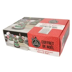 Coffret Mes Macarons Sapins de Noël