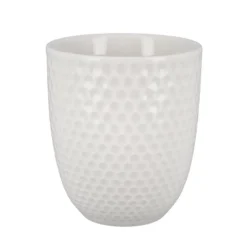 Coffret théière + tasses en céramique blanche - 900 ml