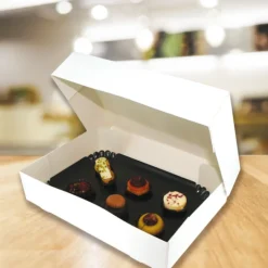 Coffret traiteur plateau et boîte 20 x 29 cm