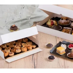 Coffrets lunch blancs 62 x 42 cm (x 25)
