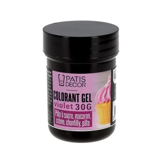 Colorant gel violet