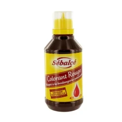 Colorant rouge d'origine naturelle Sébalcé 0,5 L