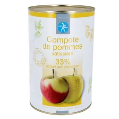 Compote de pommes pâtissières 33% 4,350 kg