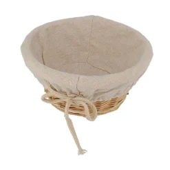 Corbeille à pain ronde entoilée