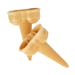 Cornets à glace en azyme aux édulcorants - 2 boules (x 18)