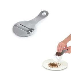 Coupe-truffes et chocolat inox