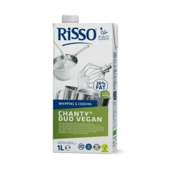 Crème pour foisonnement et cuisson Risso Chanty Duo Vegan