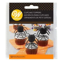 Cupcake Toppers araignées Wilton (x12)