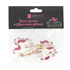 Cupcake Toppers Licorne (x 12)