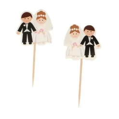 Cupcake Toppers Mariage (x 12)