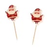 Cupcake Toppers Père Noël (x12)