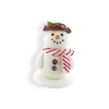 Décor comestible Bonhomme de neige souriant