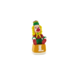 Décor comestible Clown sur un cube (x20)