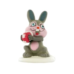 Décor comestible Lapin gris