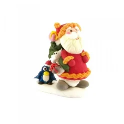 Décor comestible Père Noël et pingouin (x20)