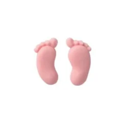 Décors comestibles bébé fille assortis (x13)
