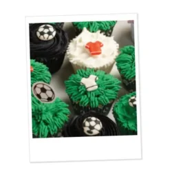 Décors comestibles football assortis (x 12)