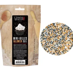Décors comestibles mini billes Halloween 350 g