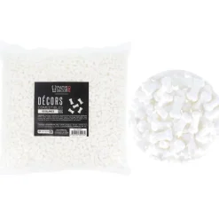 Décors comestibles os blancs 1 kg