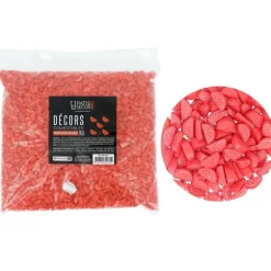 Décors comestibles pastèques rouges 1 kg