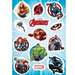 Décors en azyme à découper Avengers