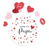 Décors en azyme assortis thème fête des pères