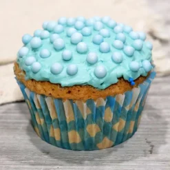 Décors perles bleues comestibles