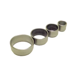 Découpoir à nougat rond extra-fort acier décolleté 5 cm