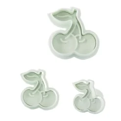 Découpoirs éjecteurs cerises Patisdecor (x 3)