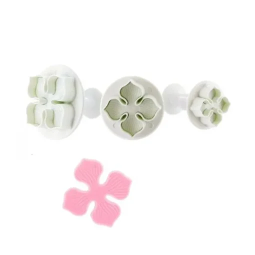 Découpoirs éjecteurs hortensia Patisdécor (x 3)
